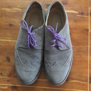 Men’s dress shoes size 10M. Grey suede